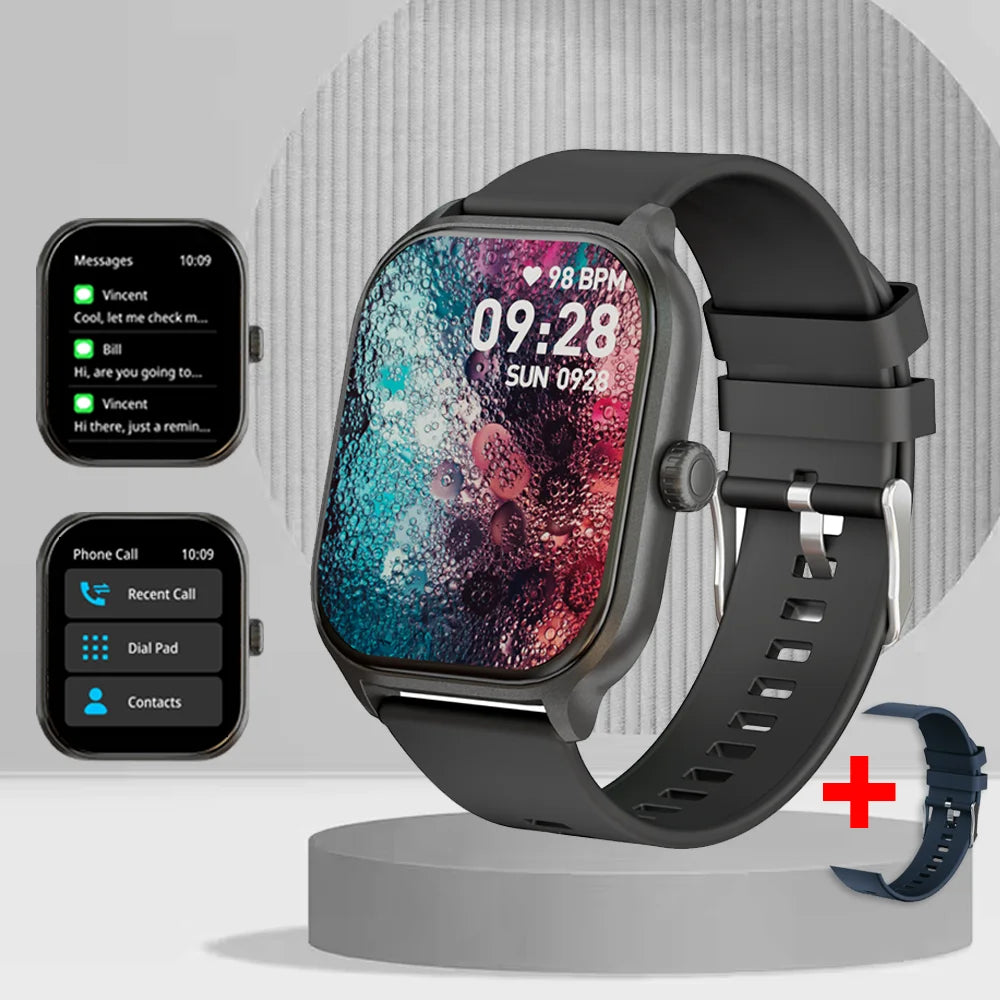 New Smart Watch Bluetooth Call/Dial Multiple Sports Modes SMS Alert IP68 Waterproof Sports Smart Watch