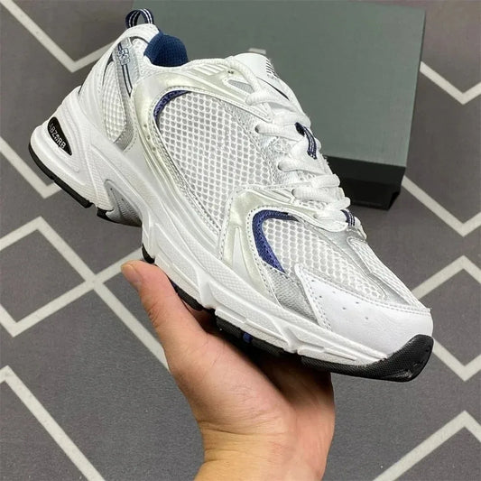 2025 NewNB 530 "sea salt "Low-Top Athleisure Shoes in Light Gray Men's and Women's Unisex Sneakers