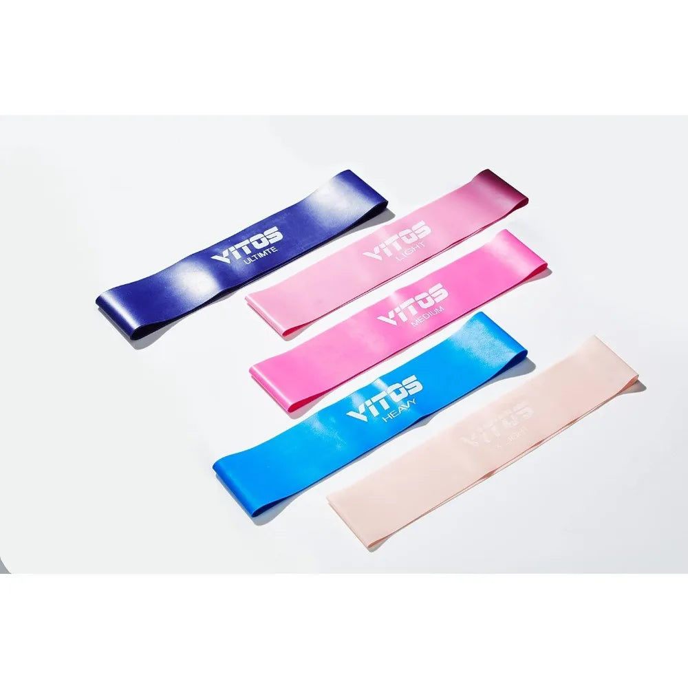 Resistance Bands Set - Exercise Bands for Working Out, Leg Exercises Elastic Stretch Bands