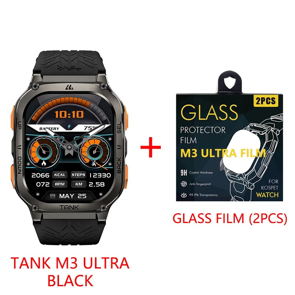 GPS Smartwatches For Men Women Smartwatch 480mAh Digital Fitness AMOLED AOD Bluetooth Watches