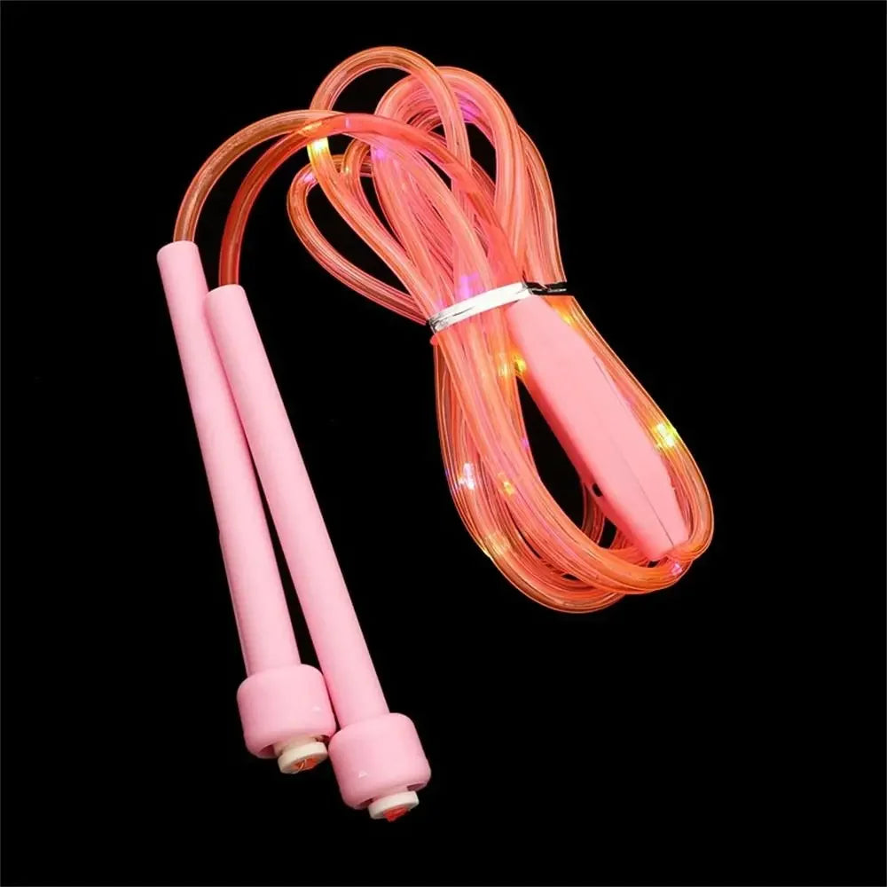 Luminous LED Jump Ropes Enhance Flexibility Fun Fitness Glowing Skipping Rope Colorful Coordination Light Up Jump Ropes