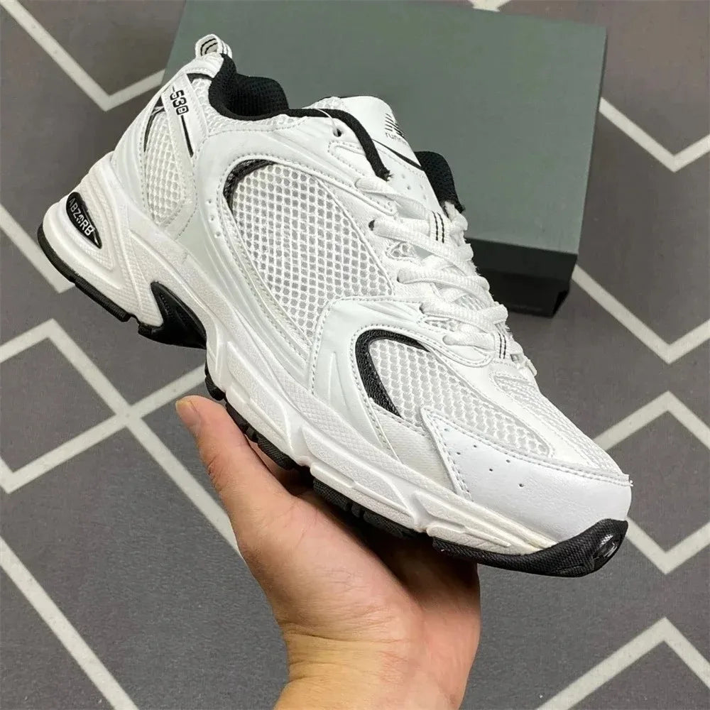 2025 NewNB 530 "sea salt "Low-Top Athleisure Shoes in Light Gray Men's and Women's Unisex Sneakers