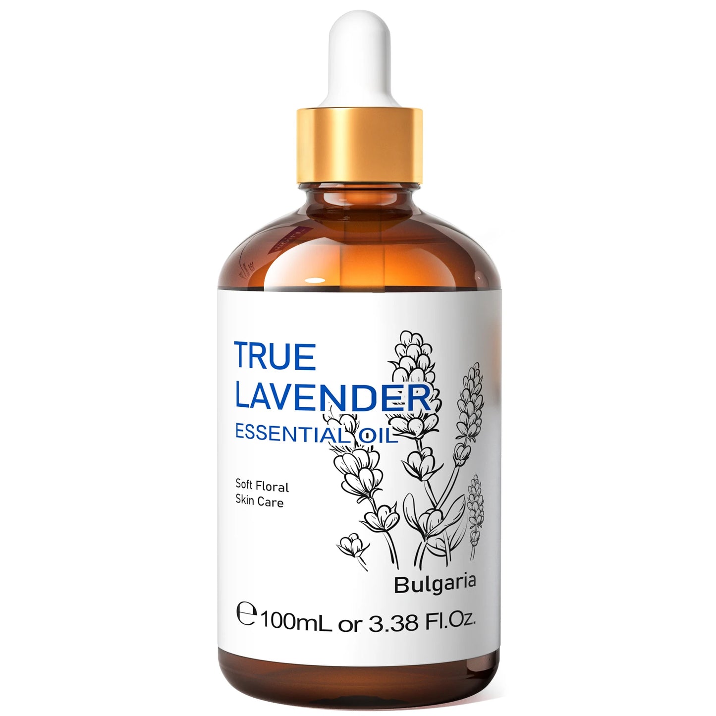 Spearmint Vanilla Rose Cinnamon Lemon Essential Oils,100ML Pure Oil for Diffuser,  Humidifier, Massage Muscle Relief Bath