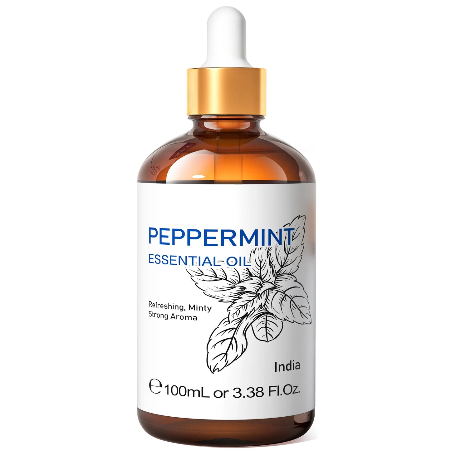 Spearmint Vanilla Rose Cinnamon Lemon Essential Oils,100ML Pure Oil for Diffuser,  Humidifier, Massage Muscle Relief Bath
