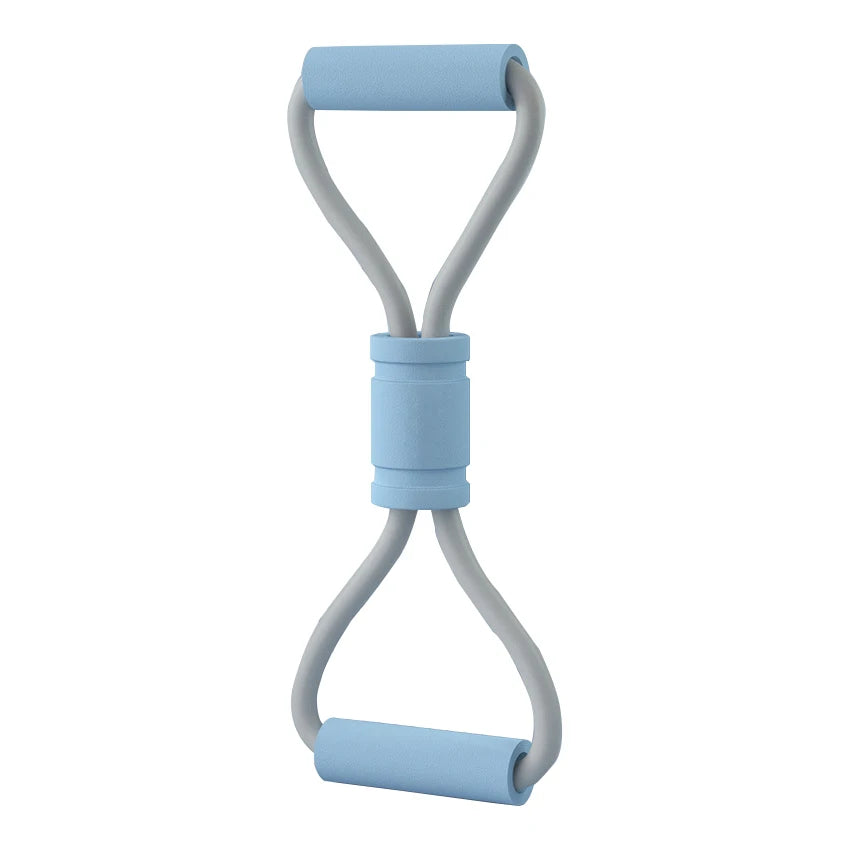 Figure 8 Resistance Bands, Multi-Function 8 Shaped Resistance Band, Resistance Band Elastic, for Home Gym, Training, Stretching.