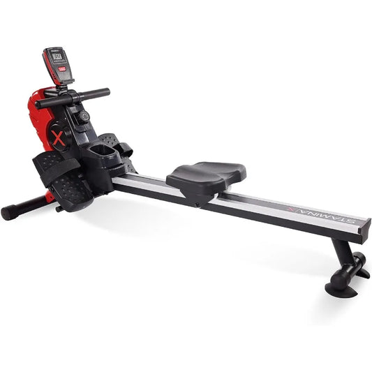 Magnetic Rower Rower Machine with Smart Workout App Rowing Machine with Magnetic Resistance for Home Gym Fitness Up to 250 lbs