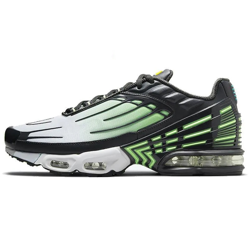 2025 TN PLUS 3 New Silver Black Outdoor Breathable Comfortable Sneakers Women Men Running Shoes 36-46