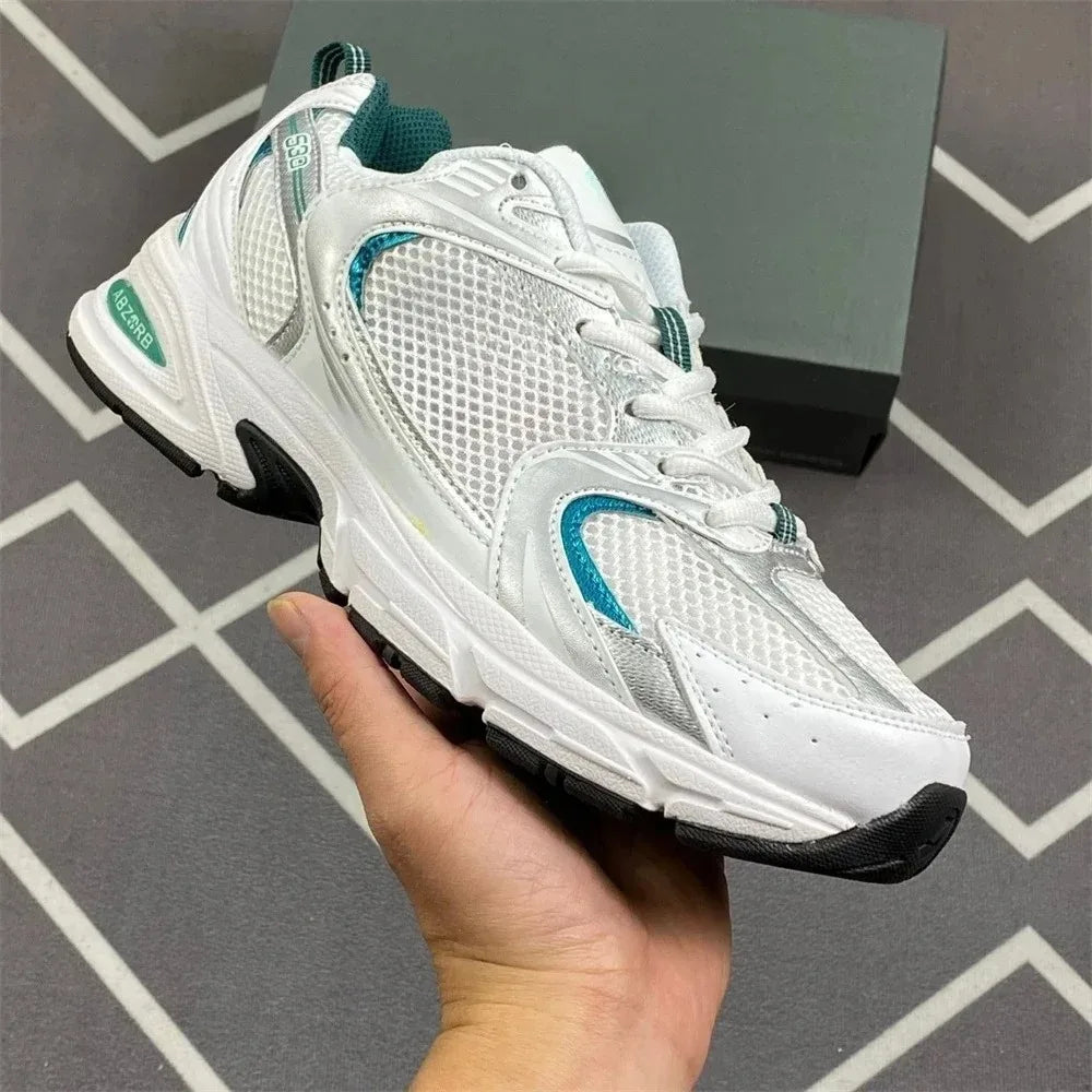 2025 NewNB 530 "sea salt "Low-Top Athleisure Shoes in Light Gray Men's and Women's Unisex Sneakers
