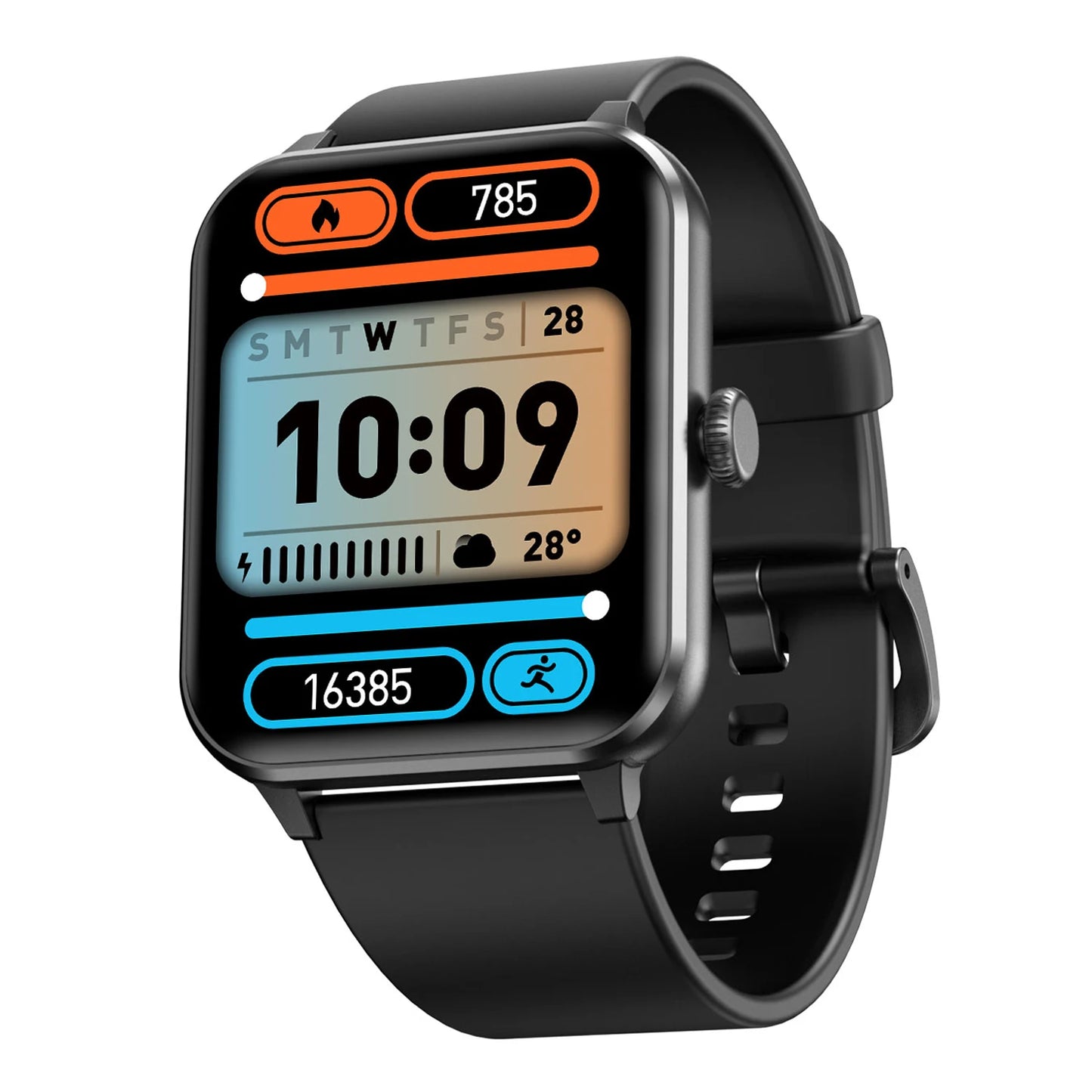 R50 Bluetooth Call Smart Watch 1.85'' HD Display Fitness Sport Watch Heart Health Sleep Monitoring Fitness Men Women Watches