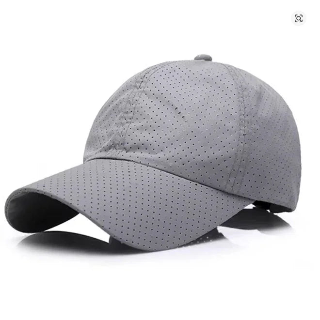 Dry Quickly Sun Cap Woman Outdoors Casual Sport Hat Men Big Size Baseball Cap 60-65cm Adjustable Sun Visor Cap Peaked Cap