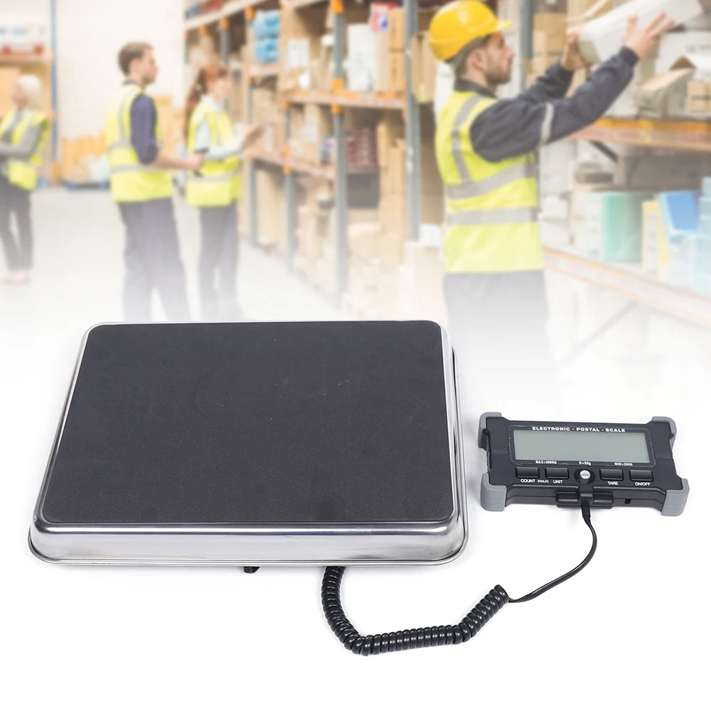 Digital Shipping and Postal Weight Scale, 440LB/50g, Shipping Scale for Small Business Packages Luggage, Home Battery & Charging