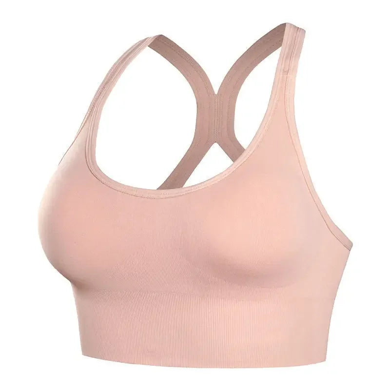 Tank Top Women Gym Women Corset Sports Bra Push Up Crop Top Fitness bra Hollow Breathable Sexy Running Athletic Sportswear