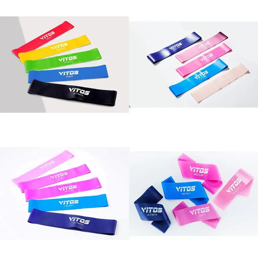 Resistance Bands Set - Exercise Bands for Working Out, Leg Exercises Elastic Stretch Bands