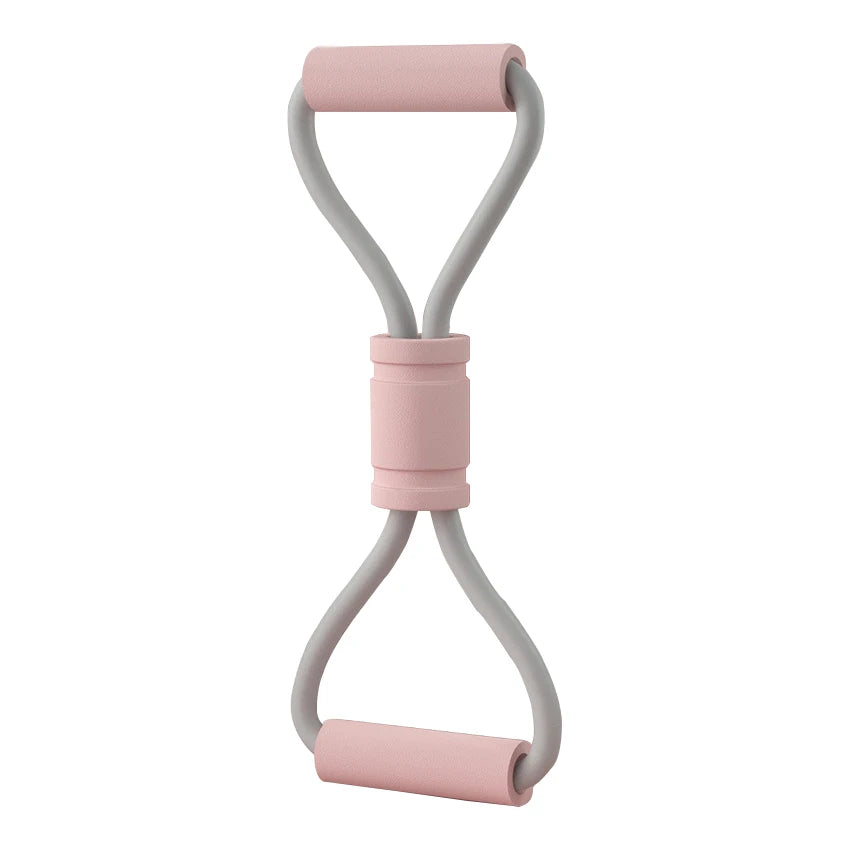 Figure 8 Resistance Bands, Multi-Function 8 Shaped Resistance Band, Resistance Band Elastic, for Home Gym, Training, Stretching.