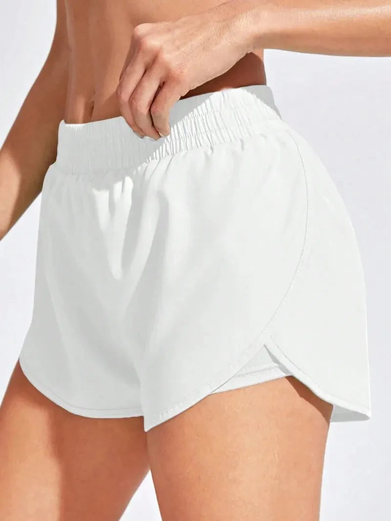 Women Elastic Yoga Biker Shorts Short Leggings For Ladies Gym Running Workout Fitness Sport Shorts Active Sportswear