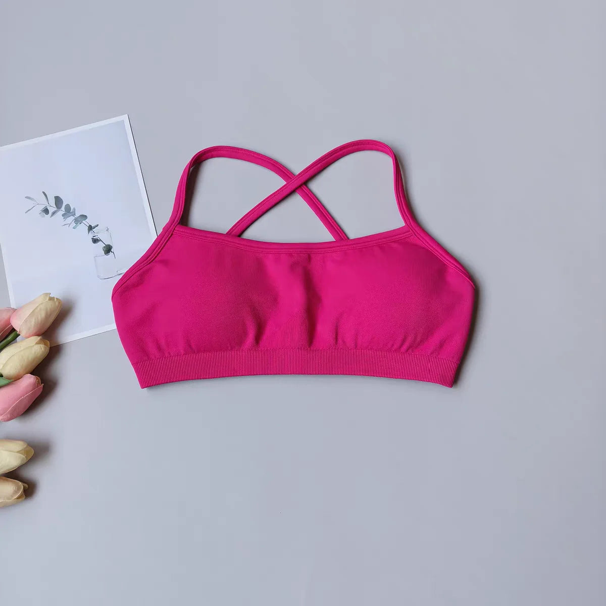 Seamless Women Fitness Yoga Bras Race Back Sports Bras Nylon Top Bra Sexy Running Breathable Underwear For Women Gym Bra Top
