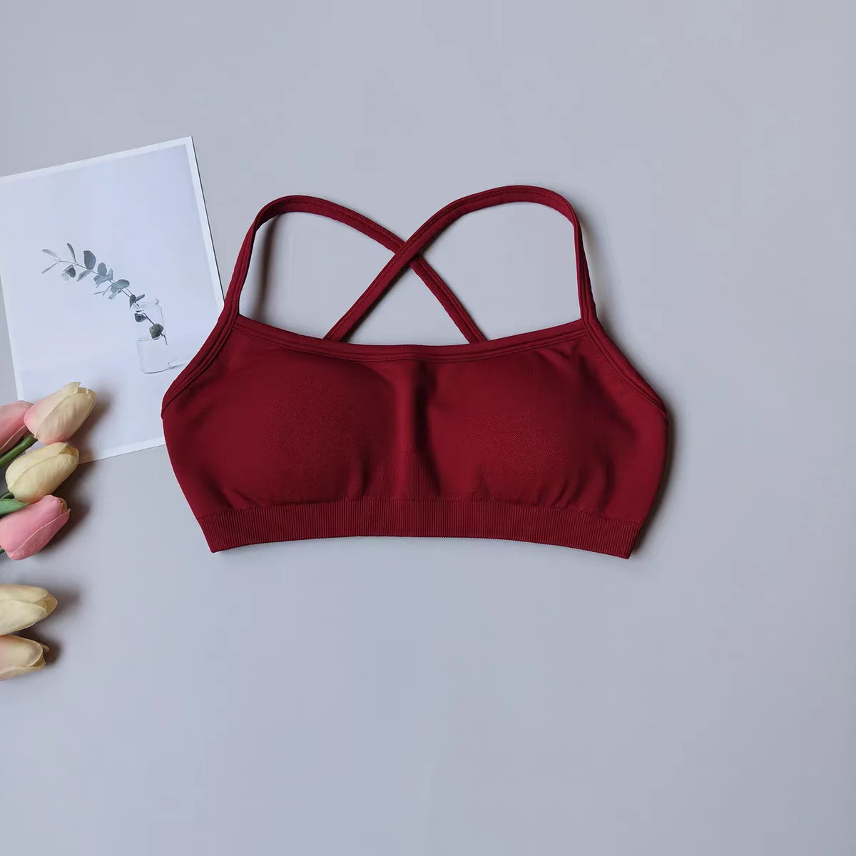 Seamless Women Fitness Yoga Bras Race Back Sports Bras Nylon Top Bra Sexy Running Breathable Underwear For Women Gym Bra Top