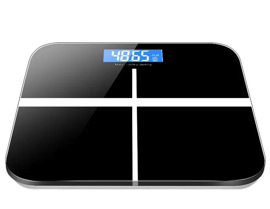 Smart Body Weight Scale with LED Display – USB Rechargeable Digital Bathroom Scale for Home & Office