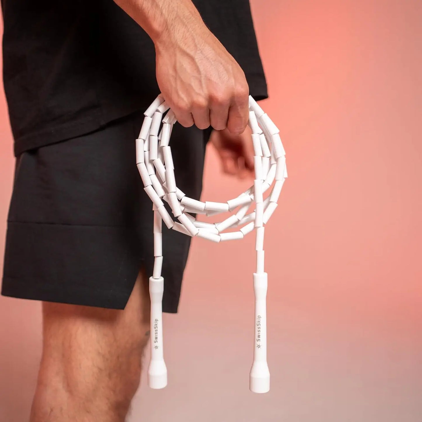 Adjustable Beaded Jump Rope for Skill Mastery and Fitness Training