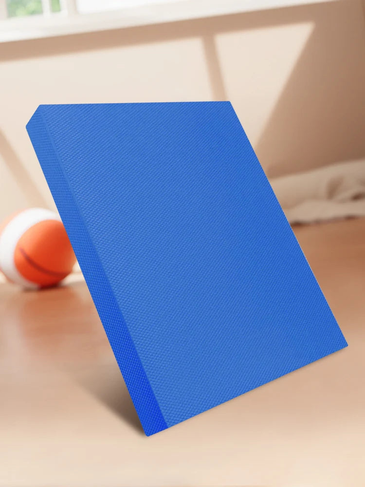 Fitness Mat Thickened Exercise Balance Pad Fitness Balancing Pad Foam Cushion Mat for Yoga Pilates Stretching