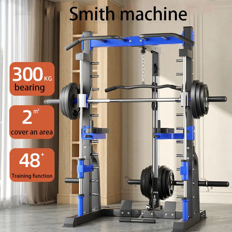 Smith machine squat flat bench Integrated training machine multifunctional Fitness equipment exercise gym Home Sport workout