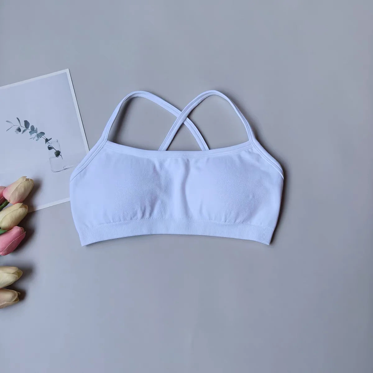 Seamless Women Fitness Yoga Bras Race Back Sports Bras Nylon Top Bra Sexy Running Breathable Underwear For Women Gym Bra Top