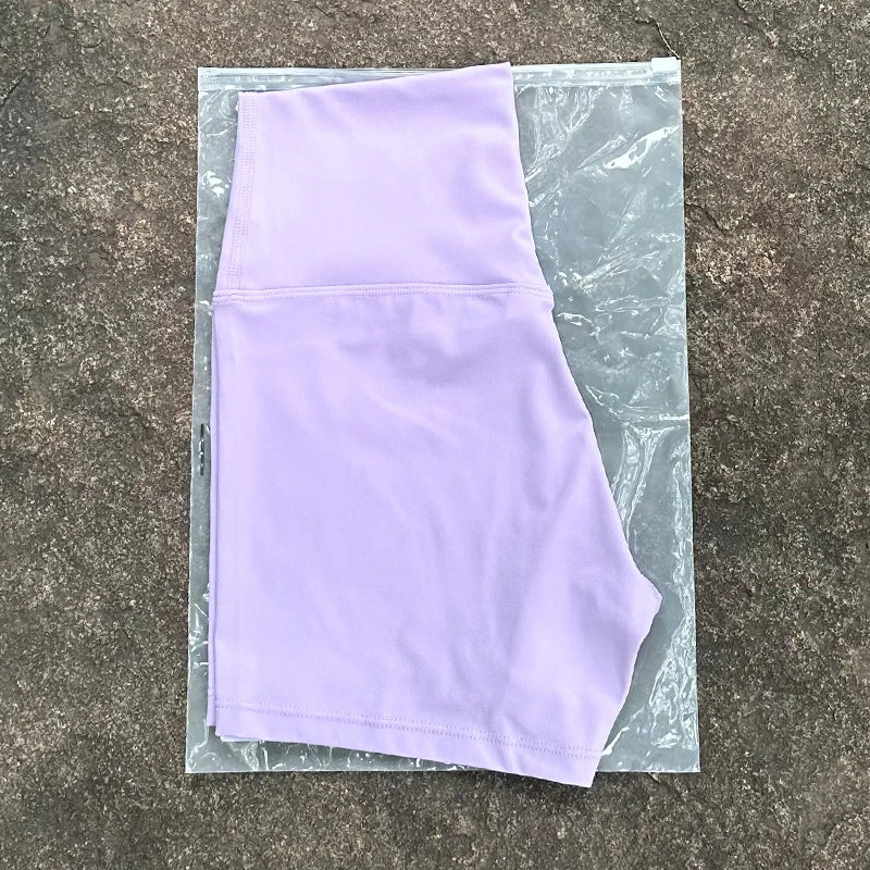 Women High Waist Biker Shorts High Elastic Slim Fit Butt Lift Yoga Shorts For Gym Running Workout Fitness Activewear