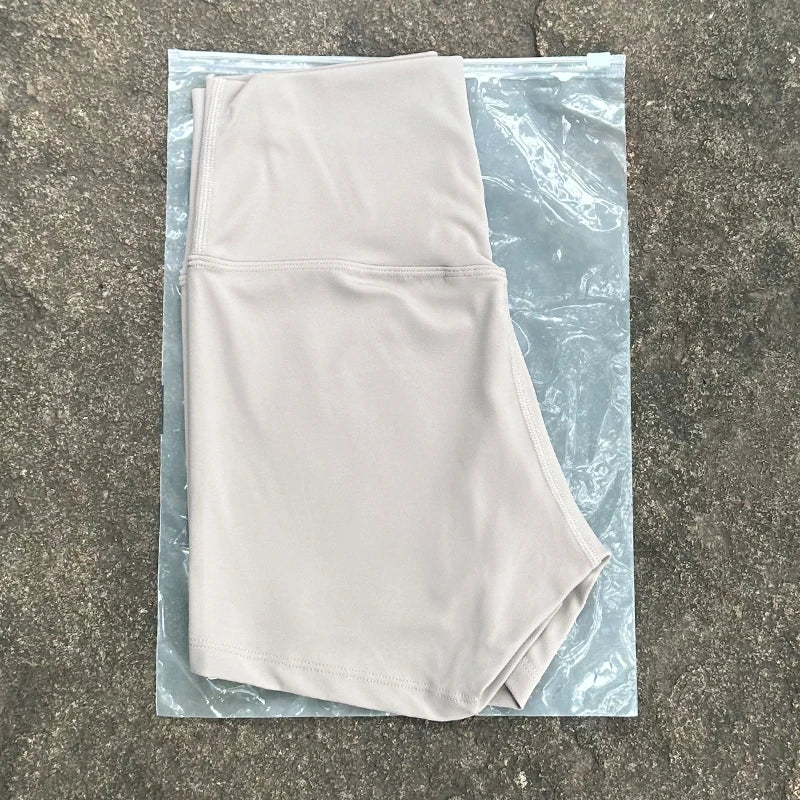 Women High Waist Biker Shorts High Elastic Slim Fit Butt Lift Yoga Shorts For Gym Running Workout Fitness Activewear