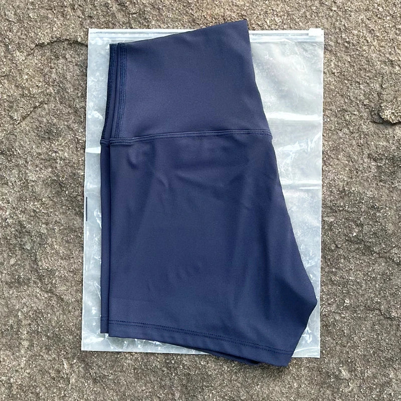Women High Waist Biker Shorts High Elastic Slim Fit Butt Lift Yoga Shorts For Gym Running Workout Fitness Activewear