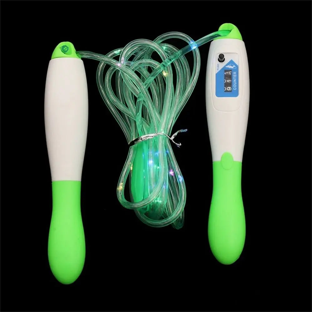 Luminous LED Jump Ropes Enhance Flexibility Fun Fitness Glowing Skipping Rope Colorful Coordination Light Up Jump Ropes