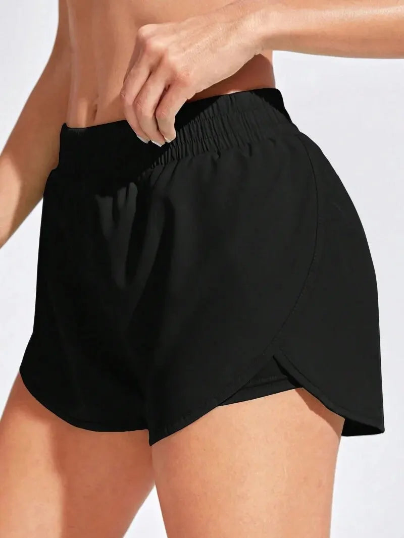 Women Elastic Yoga Biker Shorts Short Leggings For Ladies Gym Running Workout Fitness Sport Shorts Active Sportswear