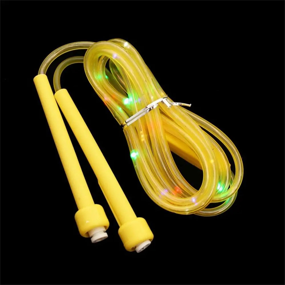 Luminous LED Jump Ropes Enhance Flexibility Fun Fitness Glowing Skipping Rope Colorful Coordination Light Up Jump Ropes
