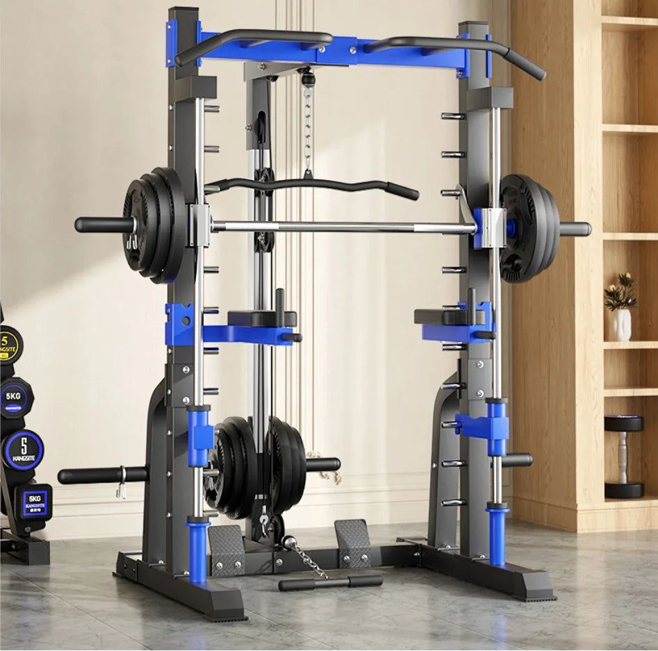 Smith machine squat flat bench Integrated training machine multifunctional Fitness equipment exercise gym Home Sport workout