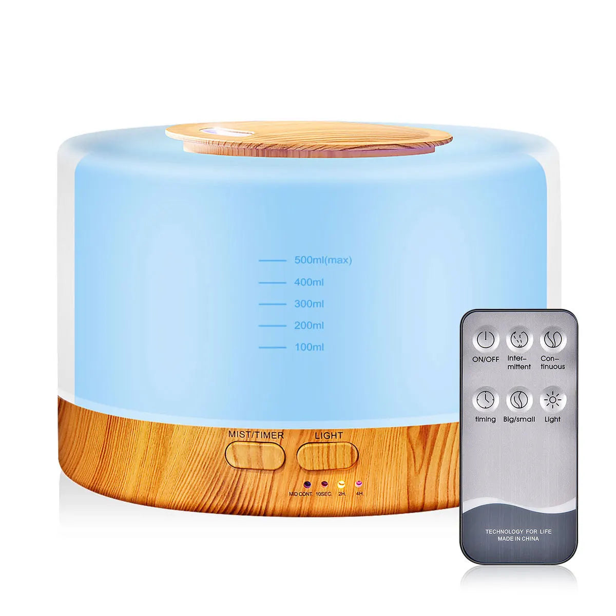 Electric Smell Distributor Humidifier Essential Oil Air Car Ionizer Bedroom Umidificator Environments Aroma Diffuser the Room Send 6 bottles of essential oil