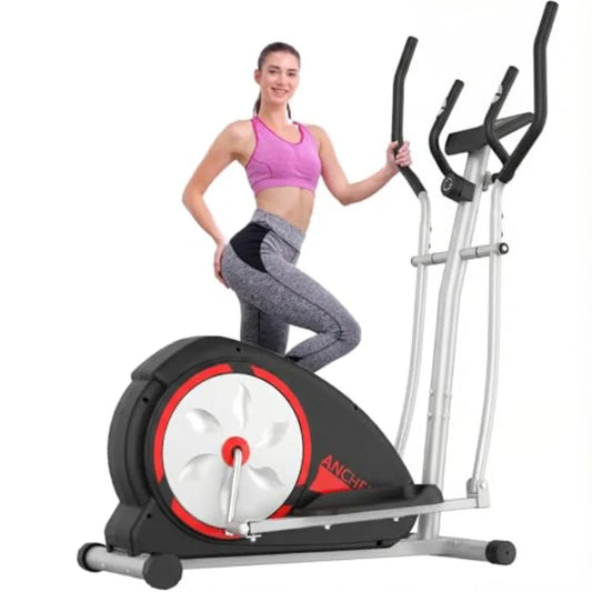 Elliptical Exercise Machine Elliptical Trainer for Home Gym Exercise Equipment 500Lbs Max Weight Ultra-Silent Elliptica