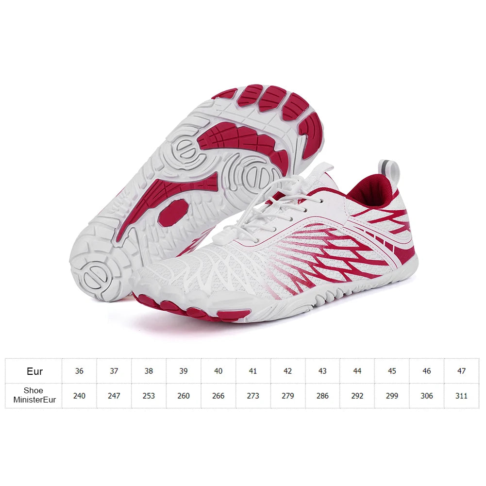 Water Shoes Breathable Barefoot Beach Shoes Quick Drying Soft Diving Sneakers Non Slip Swimming Surfing Shoes for Water Sports