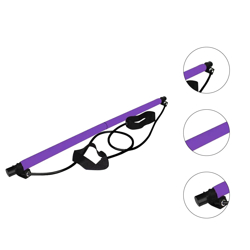Fitness Bar Stick Lightweight Lace Extension Stick Anti Slip Treads for Gym Home