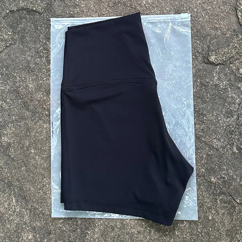 Women High Waist Biker Shorts High Elastic Slim Fit Butt Lift Yoga Shorts For Gym Running Workout Fitness Activewear