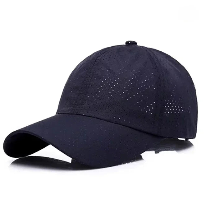 Dry Quickly Sun Cap Woman Outdoors Casual Sport Hat Men Big Size Baseball Cap 60-65cm Adjustable Sun Visor Cap Peaked Cap