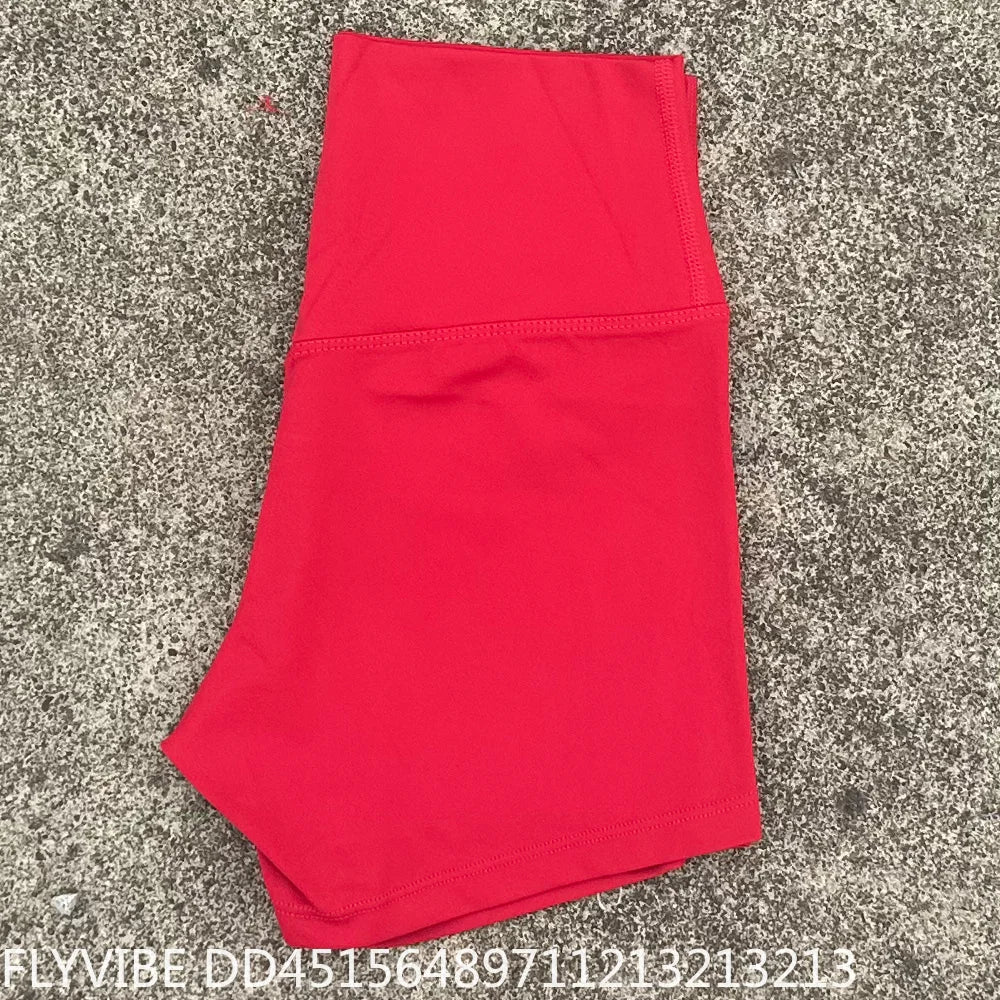 Women High Waist Biker Shorts High Elastic Slim Fit Butt Lift Yoga Shorts For Gym Running Workout Fitness Activewear