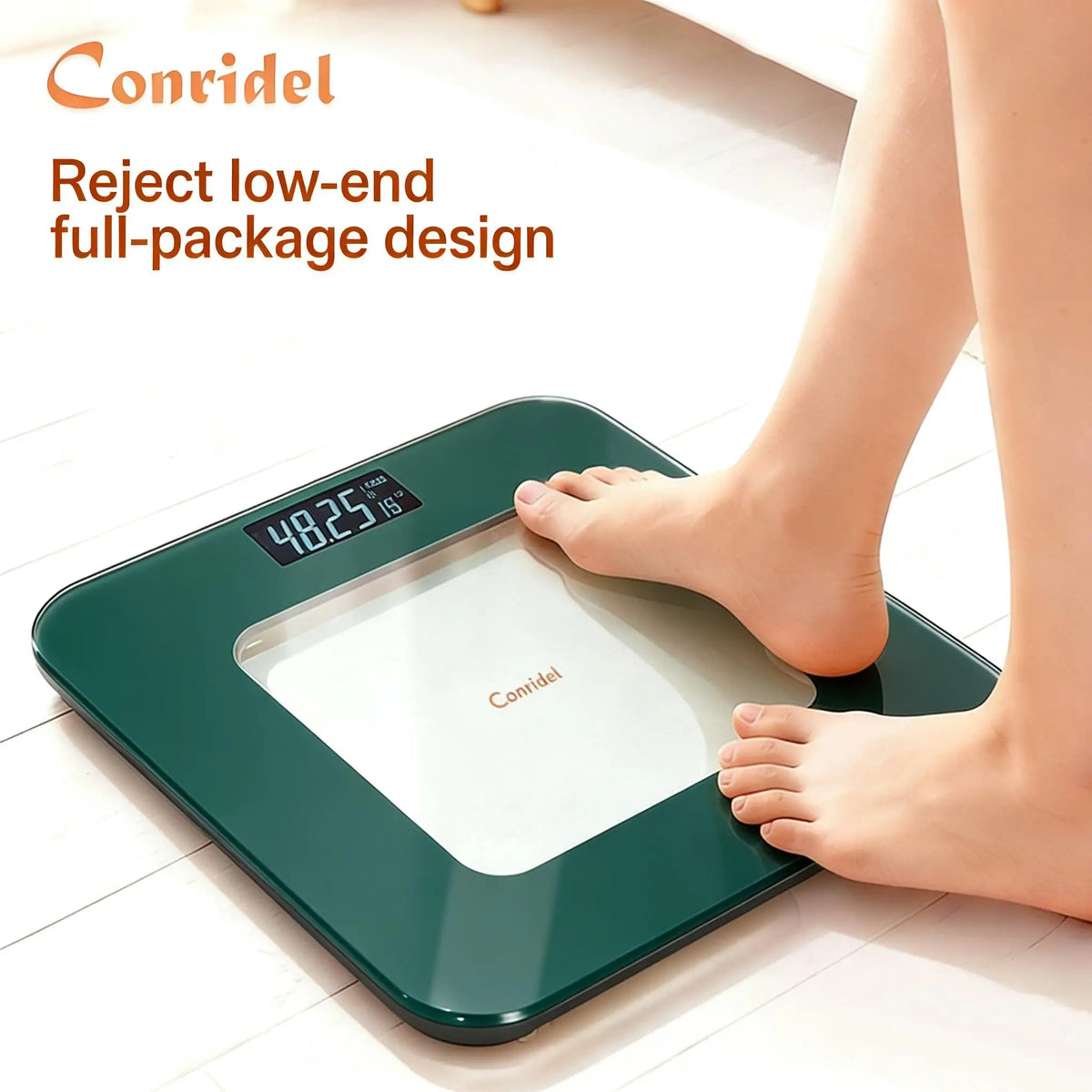 High Precision Digital Body Weight Bathroom Scale 180KG/396.8LB Large LCD Screen Battery Included Household Weighing Scale Multi‑Color Stream Gold Pink Olive Green Star Orange