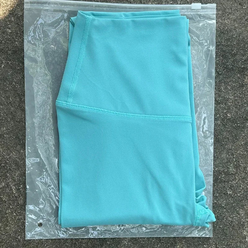 Women Sport Leggings Gym Running Shorts Breathable Fitness Yoga Pants With Inner Pocket