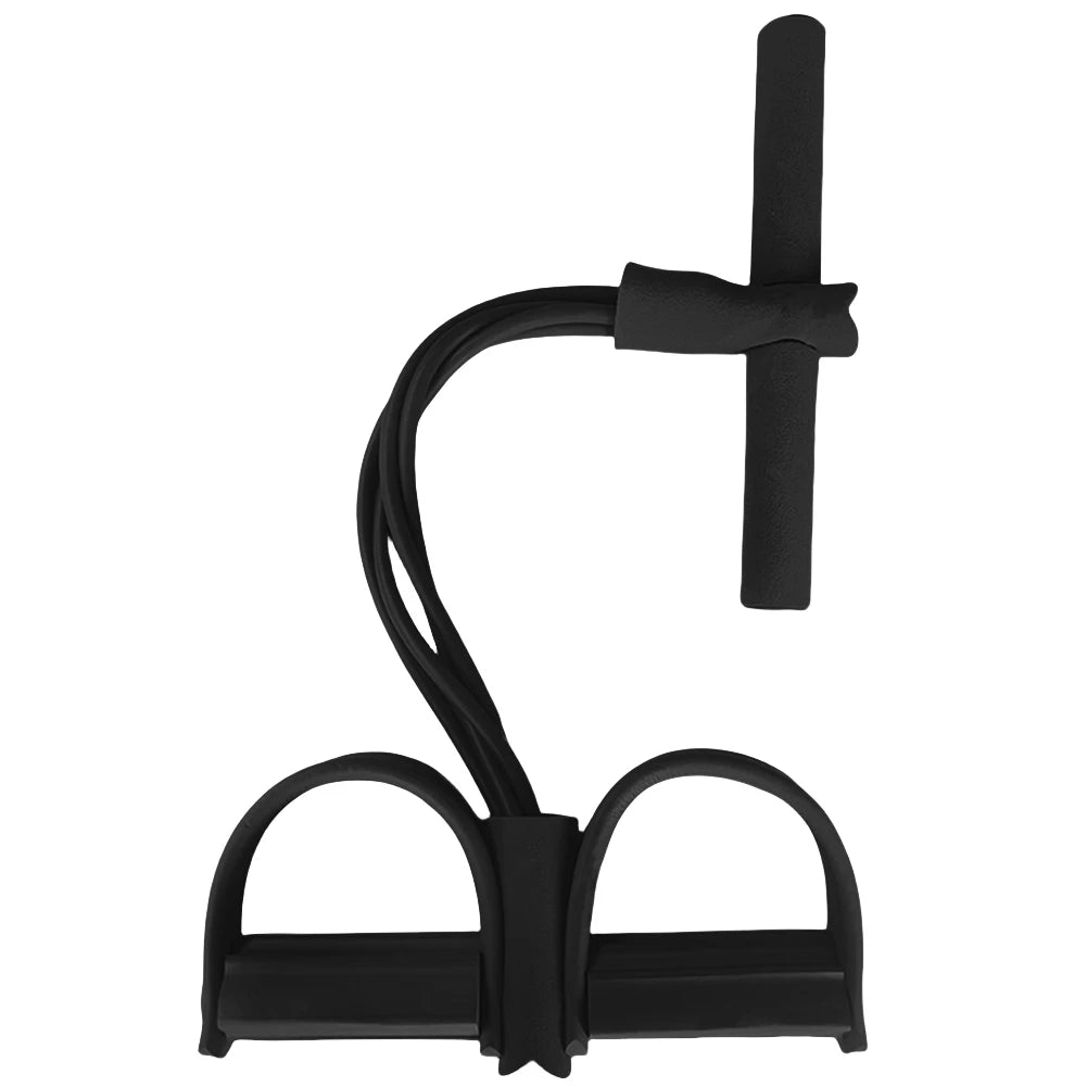 4-Tube Pedal Resistance Band Tube Pedal Ankle Puller Pedal Puller Resistance Rope for Home Fitness Stretching Strength Training