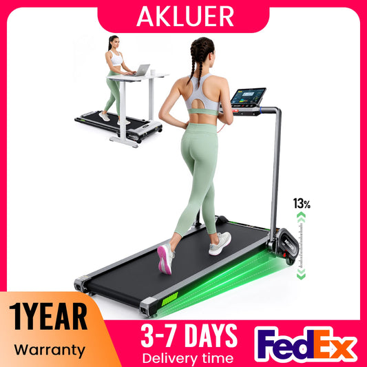 Walking Pad Treadmill with Auto Incline, 6 in 1 Under Desk Treadmill, 2.5HP 6-Level Incline for Home with 330LBS Capacity