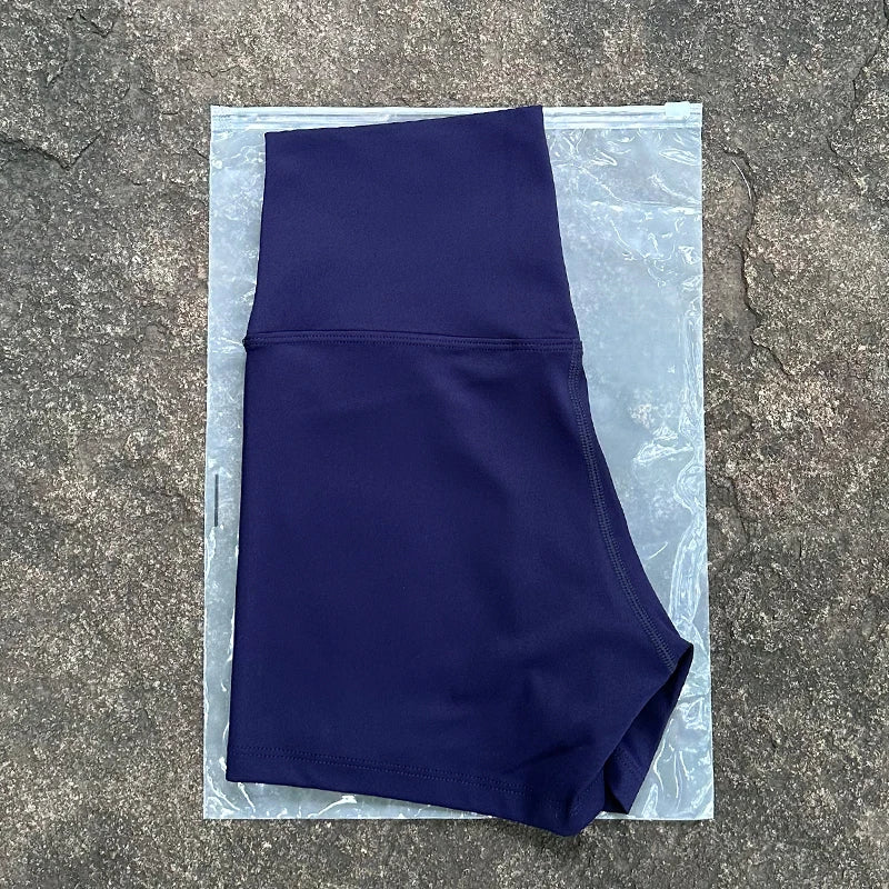 Women High Waist Biker Shorts High Elastic Slim Fit Butt Lift Yoga Shorts For Gym Running Workout Fitness Activewear