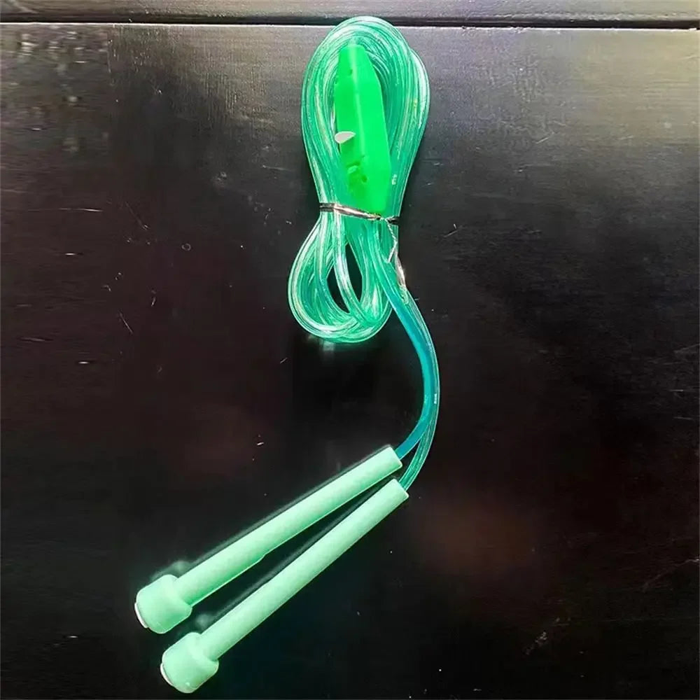 Luminous LED Jump Ropes Enhance Flexibility Fun Fitness Glowing Skipping Rope Colorful Coordination Light Up Jump Ropes