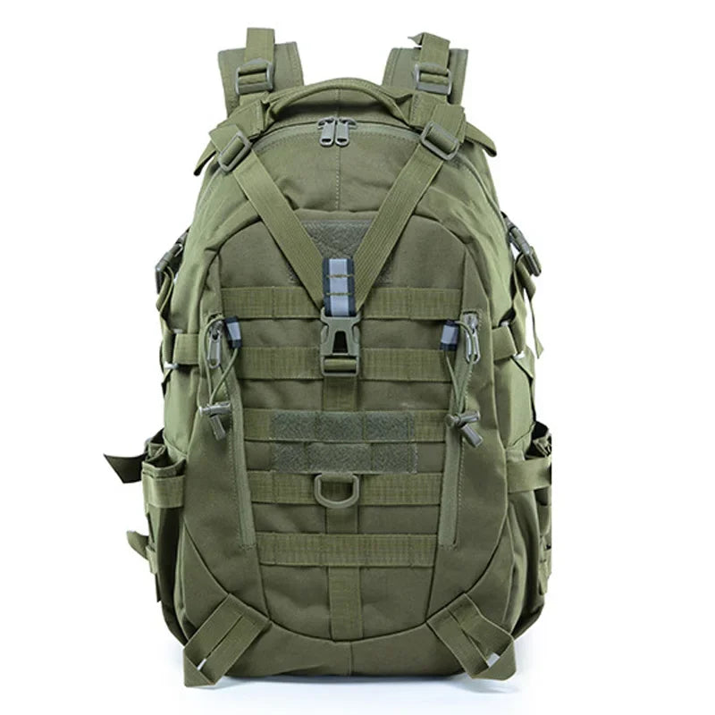 40L Camping backpack Men's Outdoor Bag Travel bag Camo Molle Hiking Backpack Hiking Outdoor reflective shoulder bag