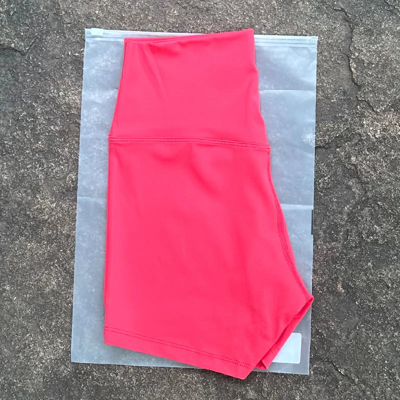 Women High Waist Biker Shorts High Elastic Slim Fit Butt Lift Yoga Shorts For Gym Running Workout Fitness Activewear