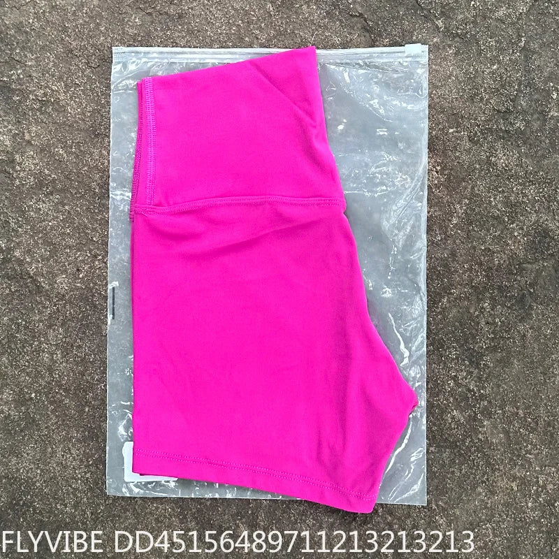 Women High Waist Biker Shorts High Elastic Slim Fit Butt Lift Yoga Shorts For Gym Running Workout Fitness Activewear