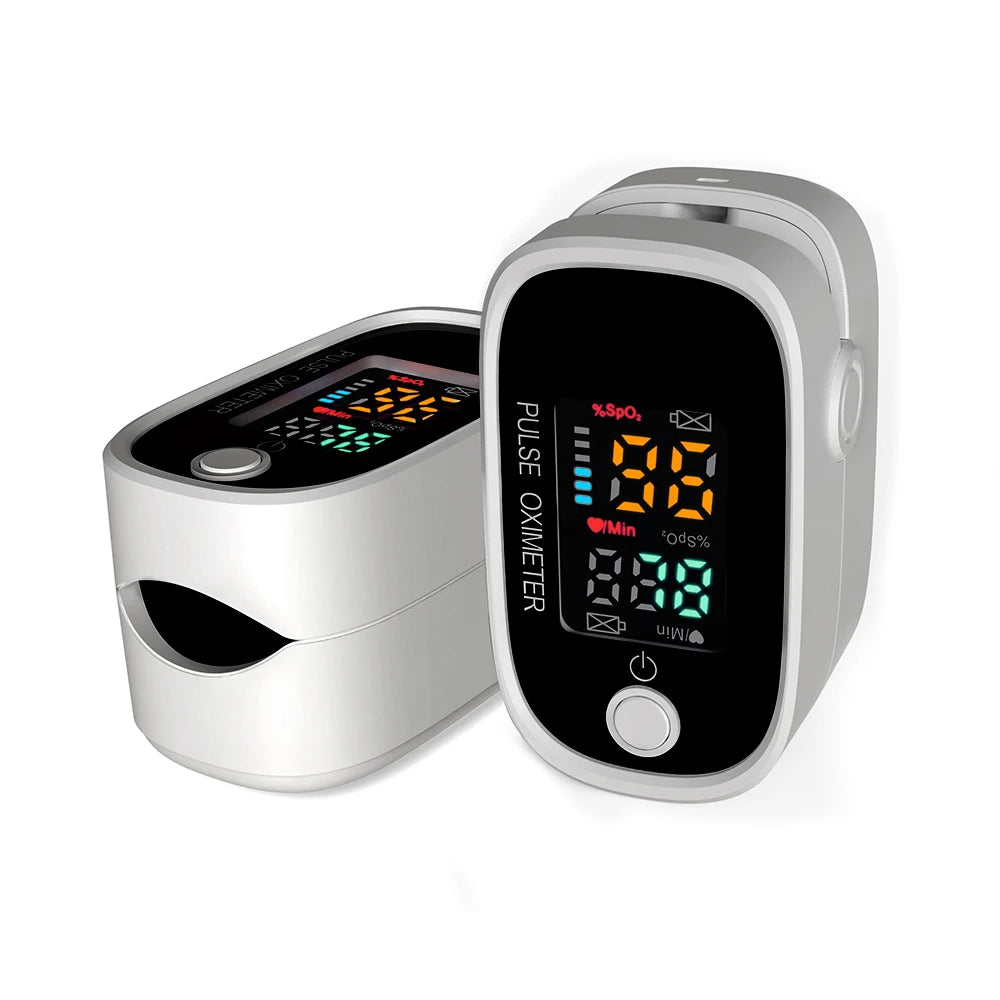 2-3 pcs Blood Pressure, SpO2 & Temperature Monitoring, Rechargeable Blood Pressure Monitor Large Font Large-sized LCD Screen Voice Broadcast Portable Capable of Storing Monitoring Data